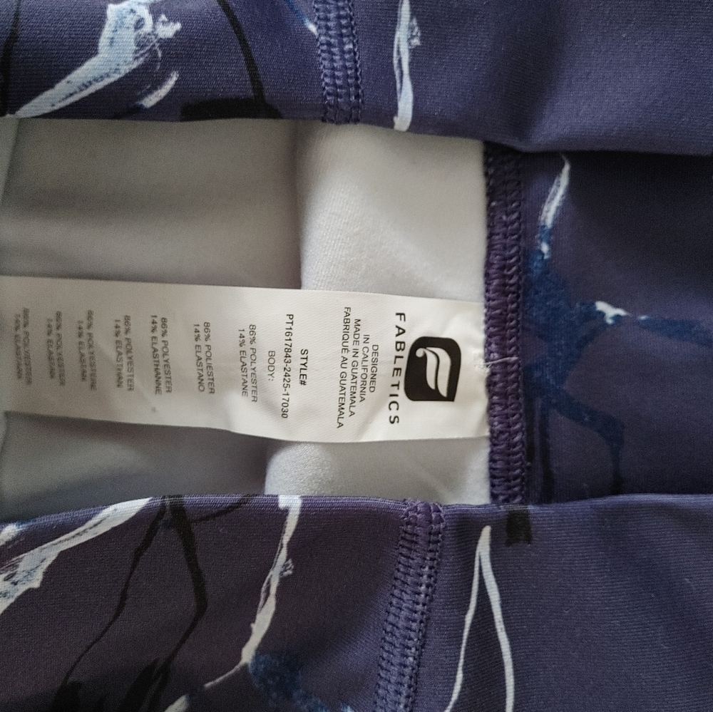 2/$40 Floral Fabletics Leggings - Picture 2 of 7